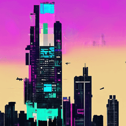 Futuristic Cyberpunk City