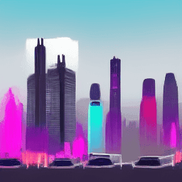 Futuristic Cyberpunk City