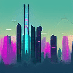 Futuristic Cyberpunk City